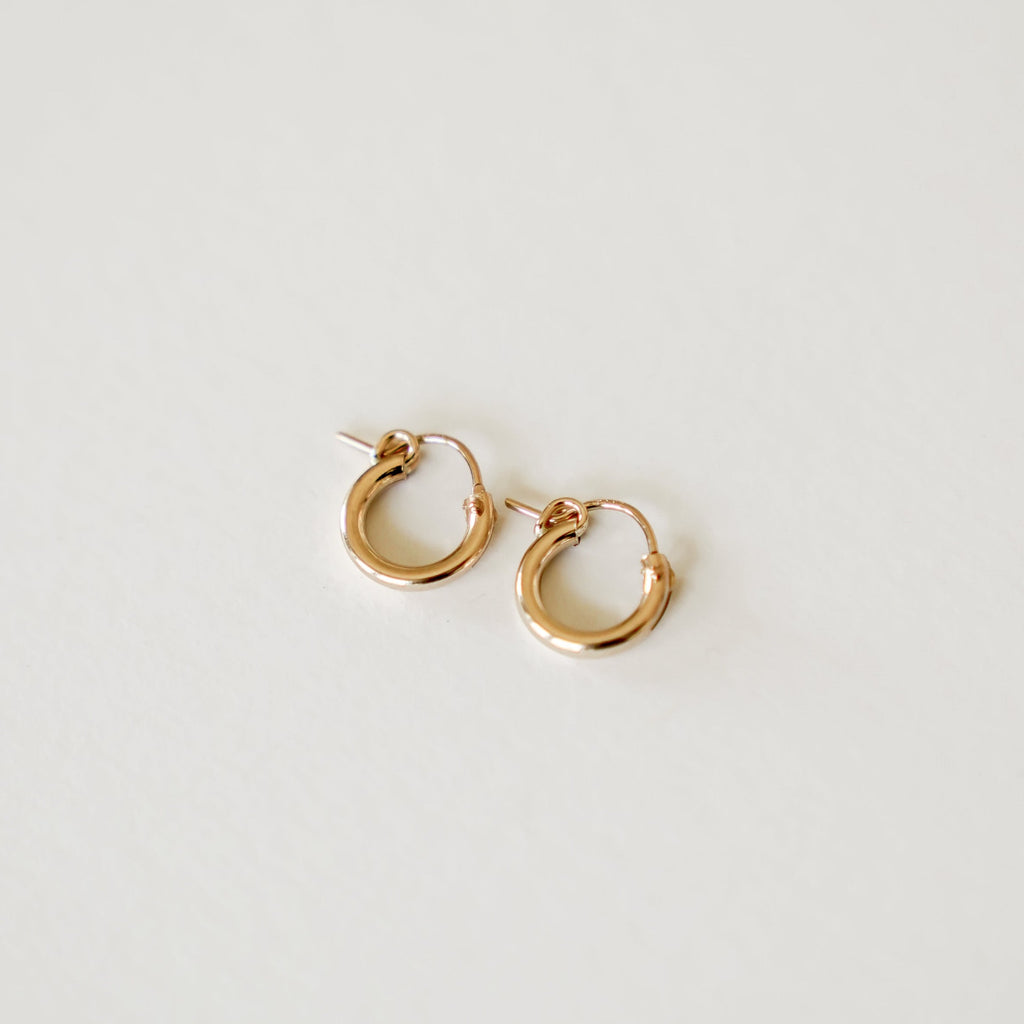 The Simple Hoop Earrings